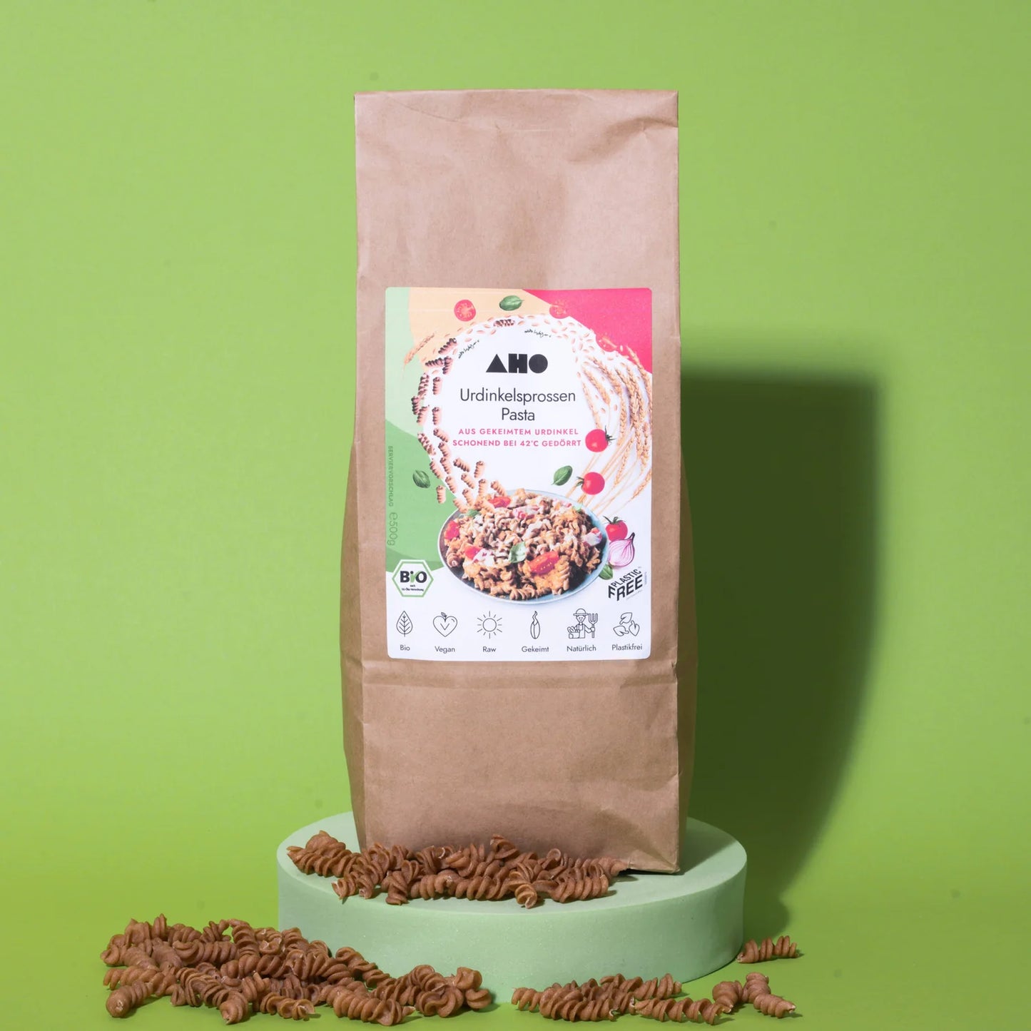 AHO-Urdinkelsprossen-Pasta-500g-Front - kostbar