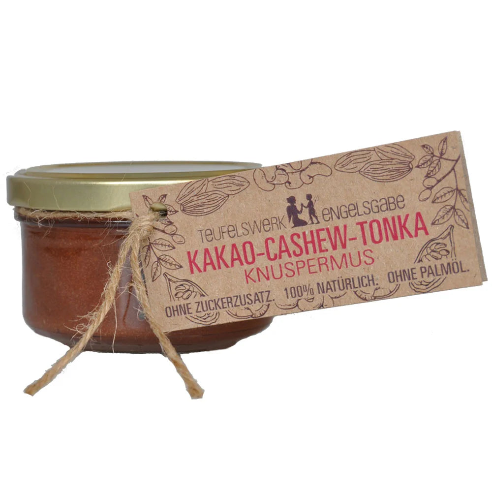 Knuspermus Kakao-Cashew-Tonka Schokomus, 135g