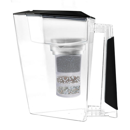 Wasserfilter Kanne Kini, schwarz
