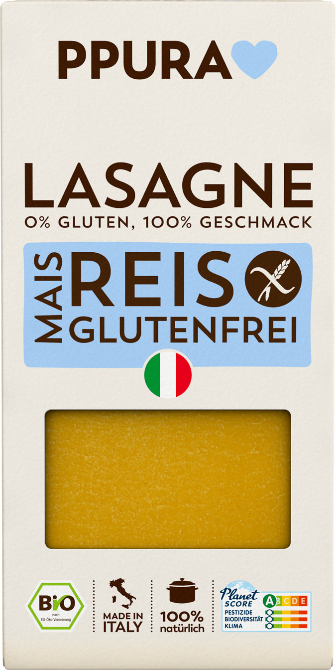 Lasagneplatten, glutenfrei, 250g