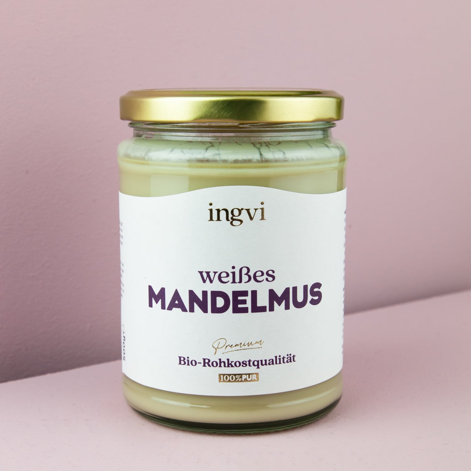 ingvi-mandelmus-weiss-rohkostqualitaet-bio-500g - kostbar