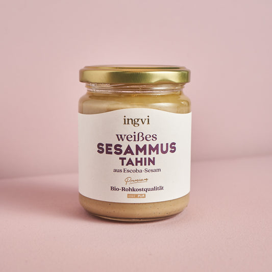 ingvi-sesammus-weiss-escoba-rohkostqualitaet-bio-250g - kostbar