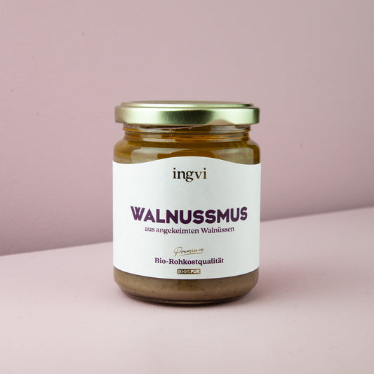 ingvi-walnussmus-gekeimt-rohkostqualitaet-bio-250g - kostbar