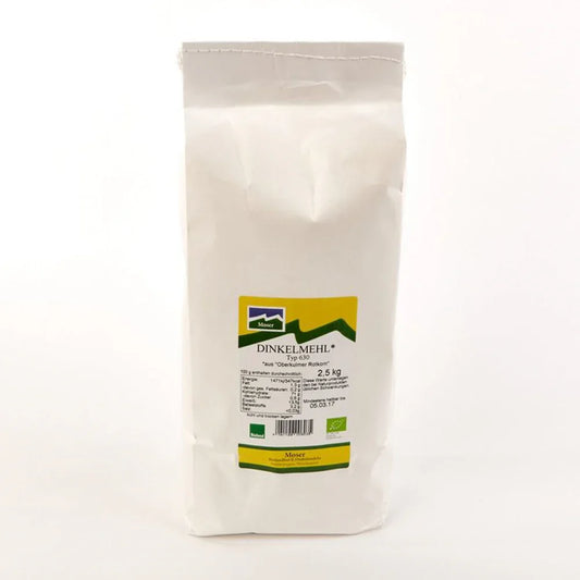 bio-dinkelmehl-hell-typ-630-25-kg - kostbar